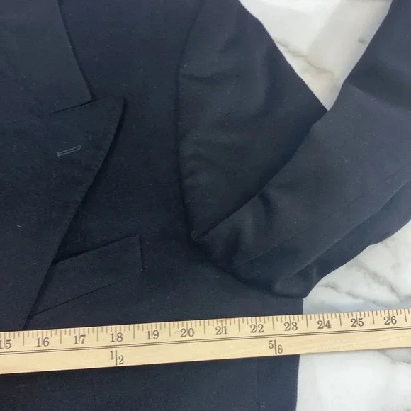 Giorgio's Palm Beach Blazer Suit Jacket Men's 56 Black Loro‎ Piana Cashmere
